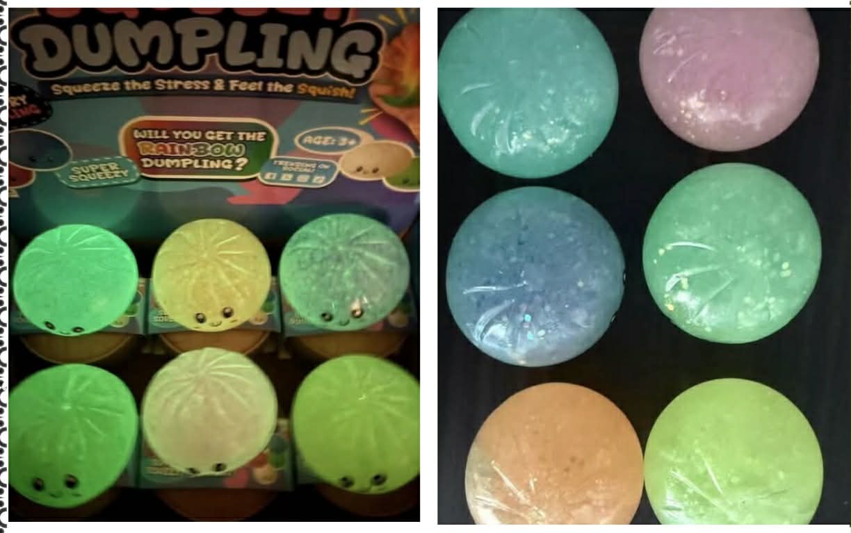 Glow in the dark dumplings
