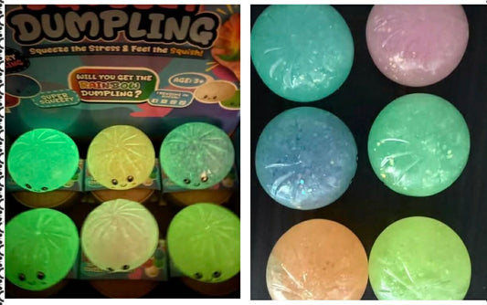 Glow in the dark dumplings