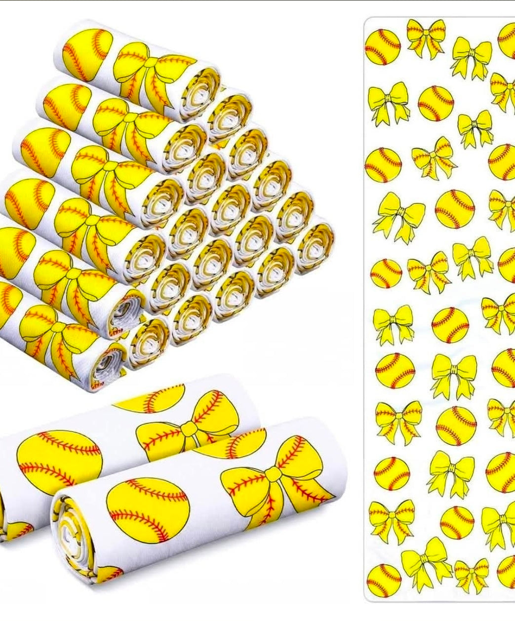 Softball cooling towel