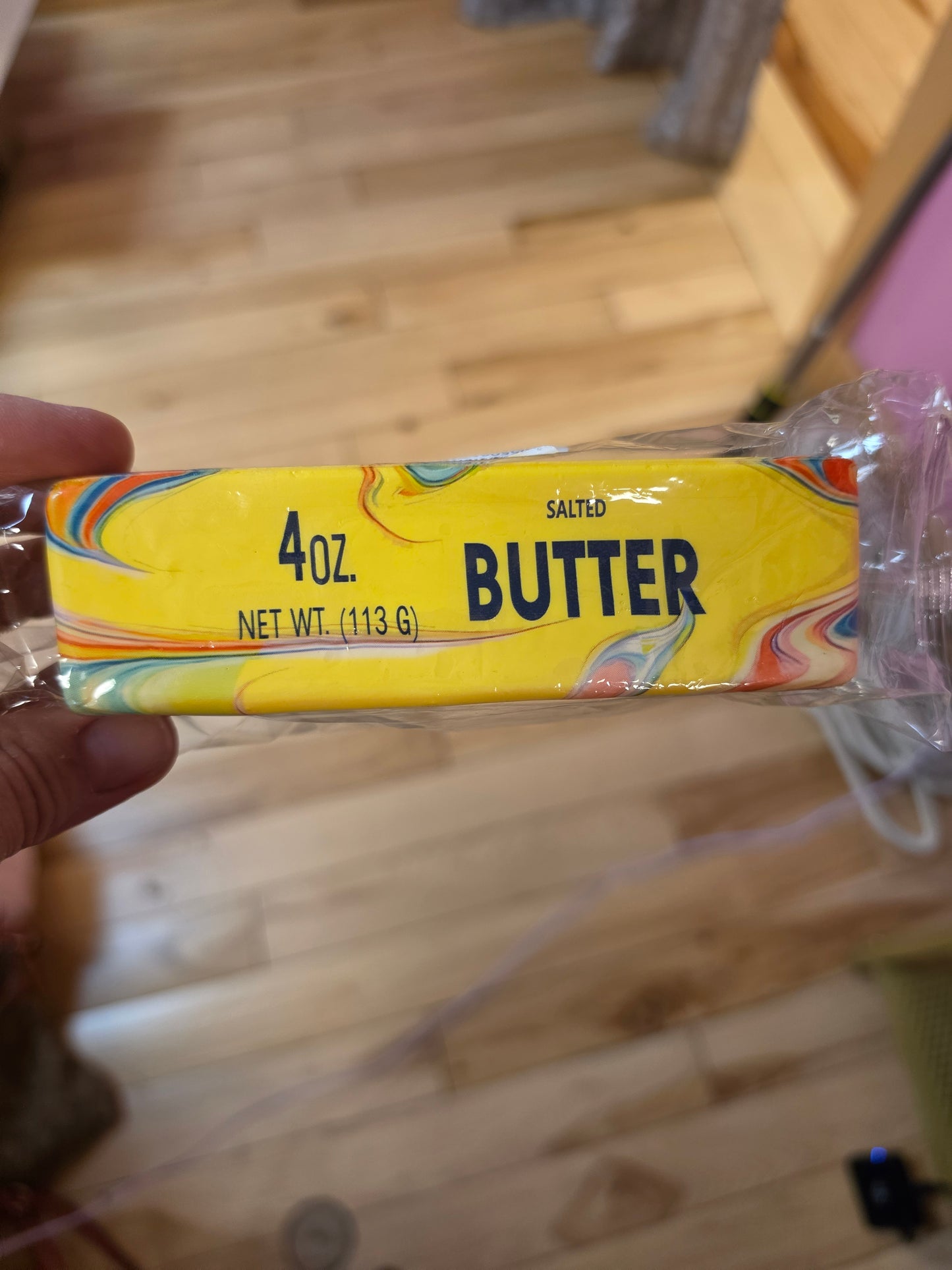 Swirl squishy butter