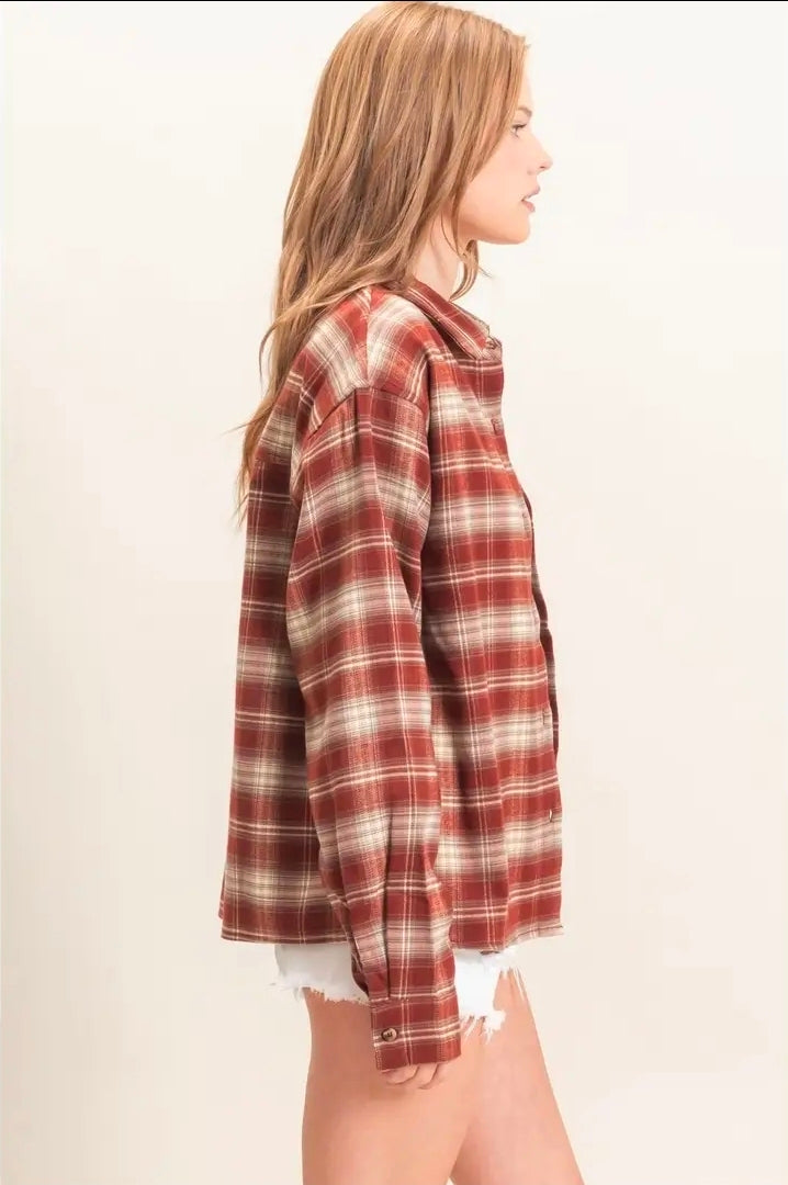 Rust flannel