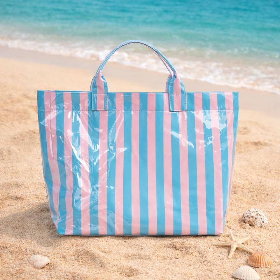 Blue/Pink Beach/Pool Bag