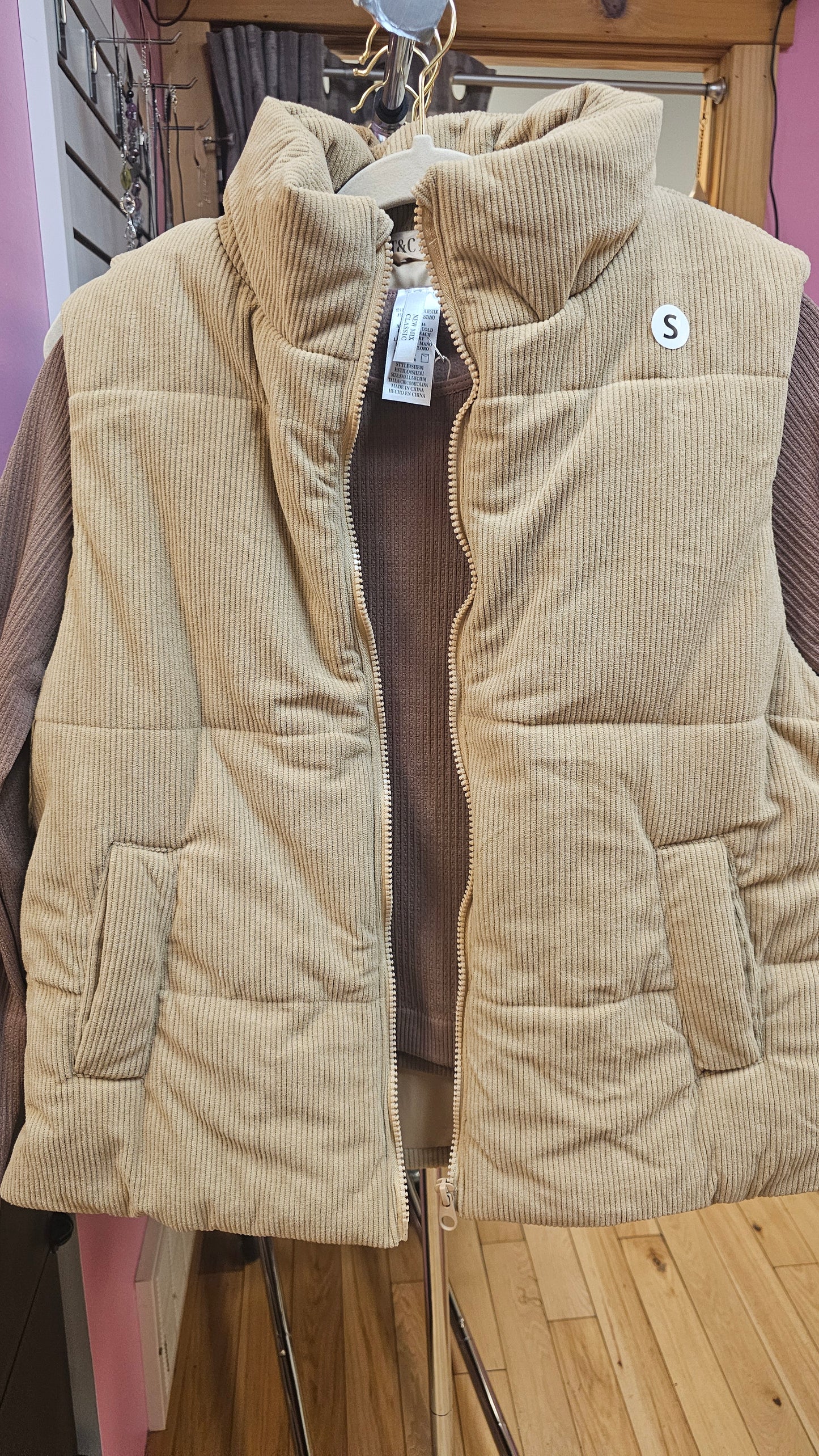 Beige Vest