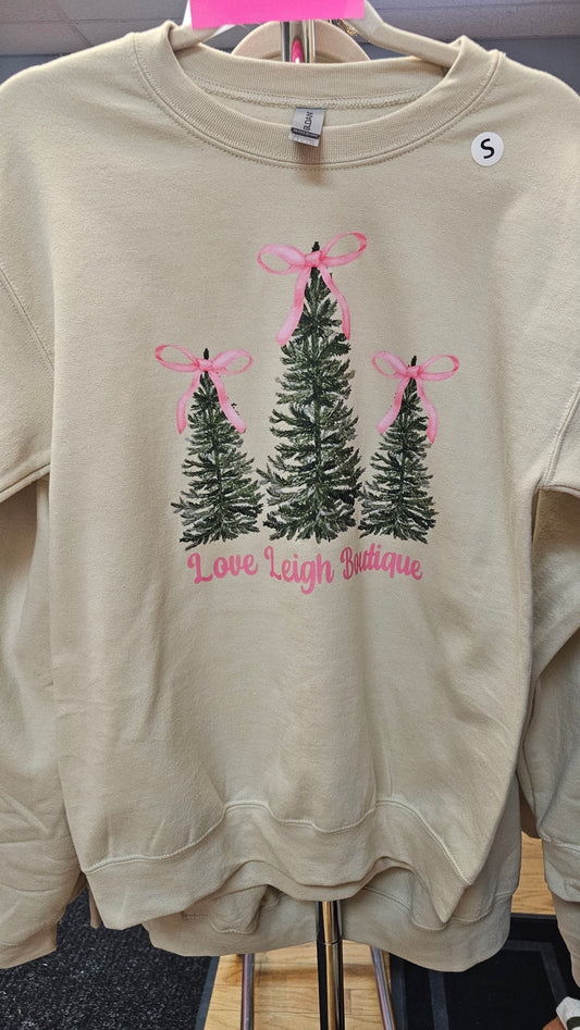 Love Leigh Boutique Christmas Tree Sweatshirt