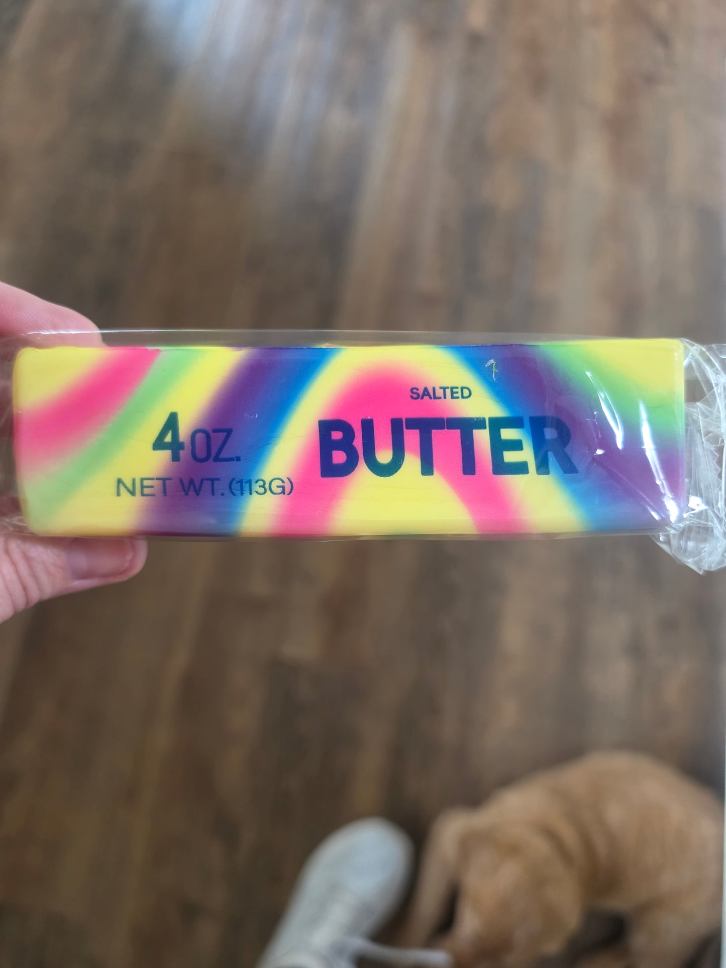 Rainbow butter