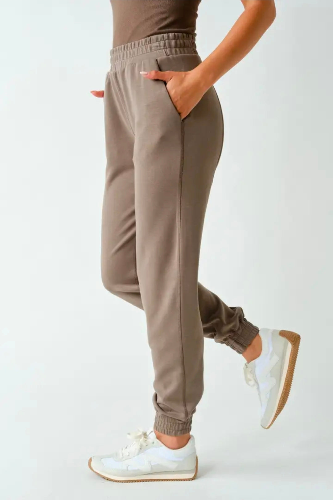 Taupe Joggers