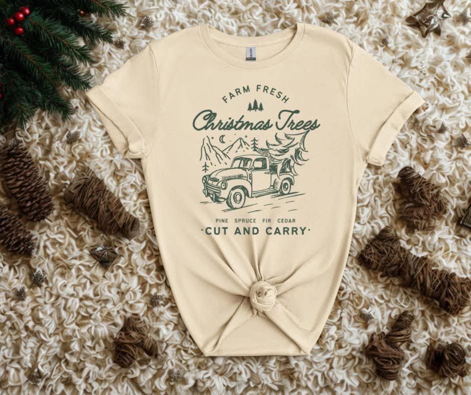 Farm fresh christmas tee