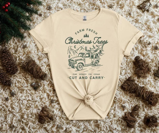 Farm fresh christmas tee